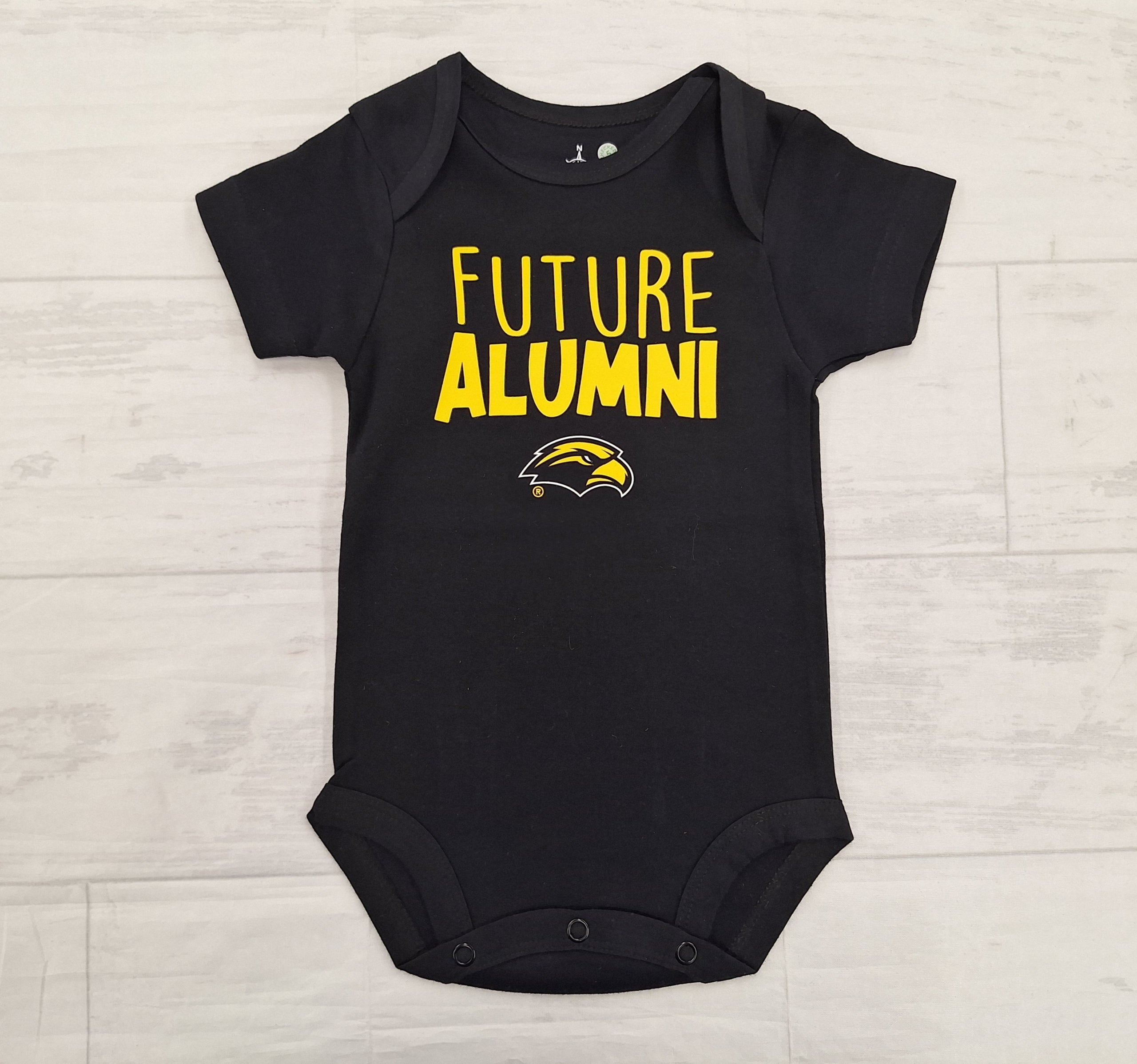Baby Future Alumni Bodysuit Onesie with Eagle Head