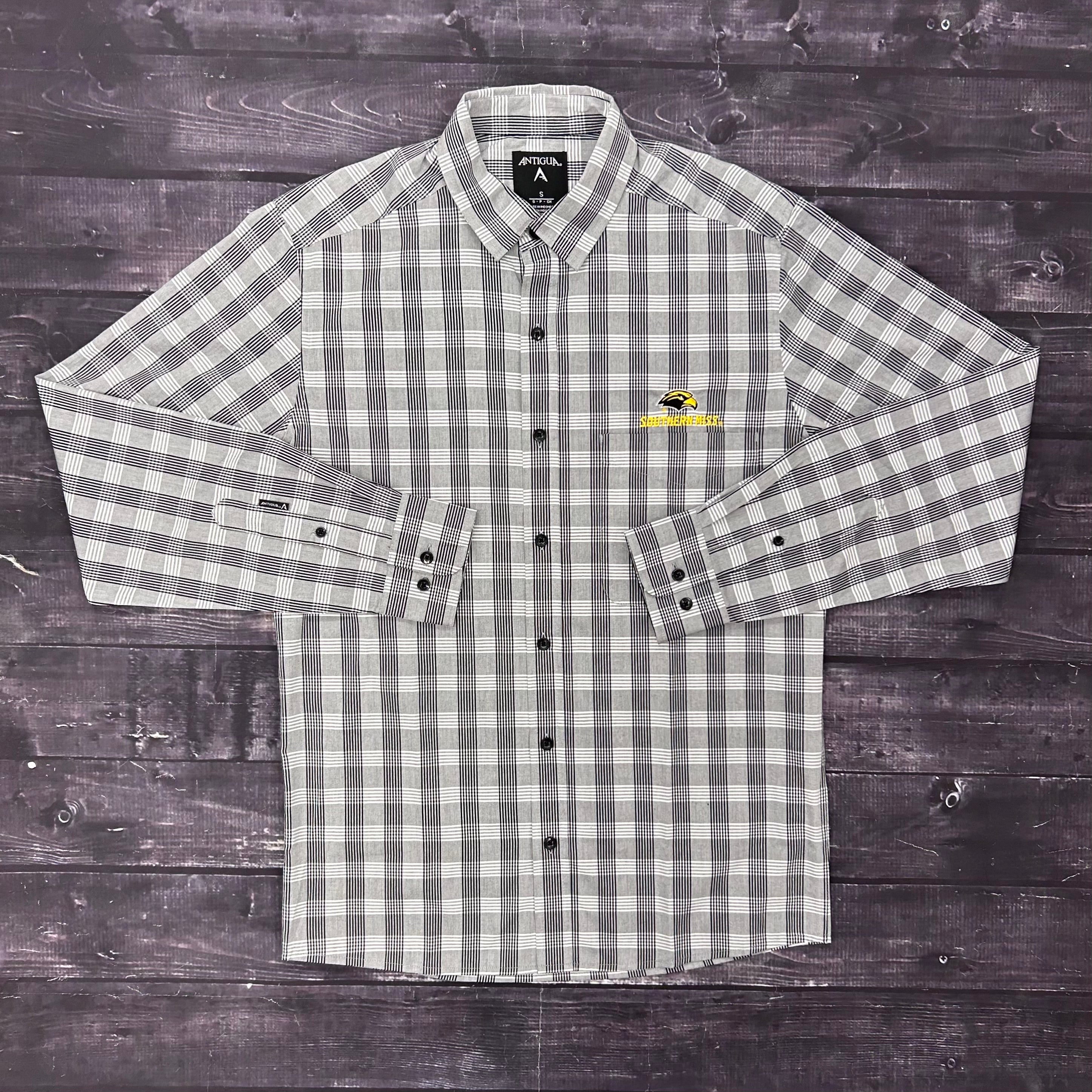 Antigua Men's Evolution Long Sleeve Button Down Shirt