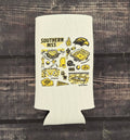 Coozie Can Slim Fit Impressions Multiple Logos