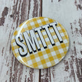 Gingham SMTTT Button