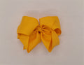Hair Headband Bow XL Solid Gold
