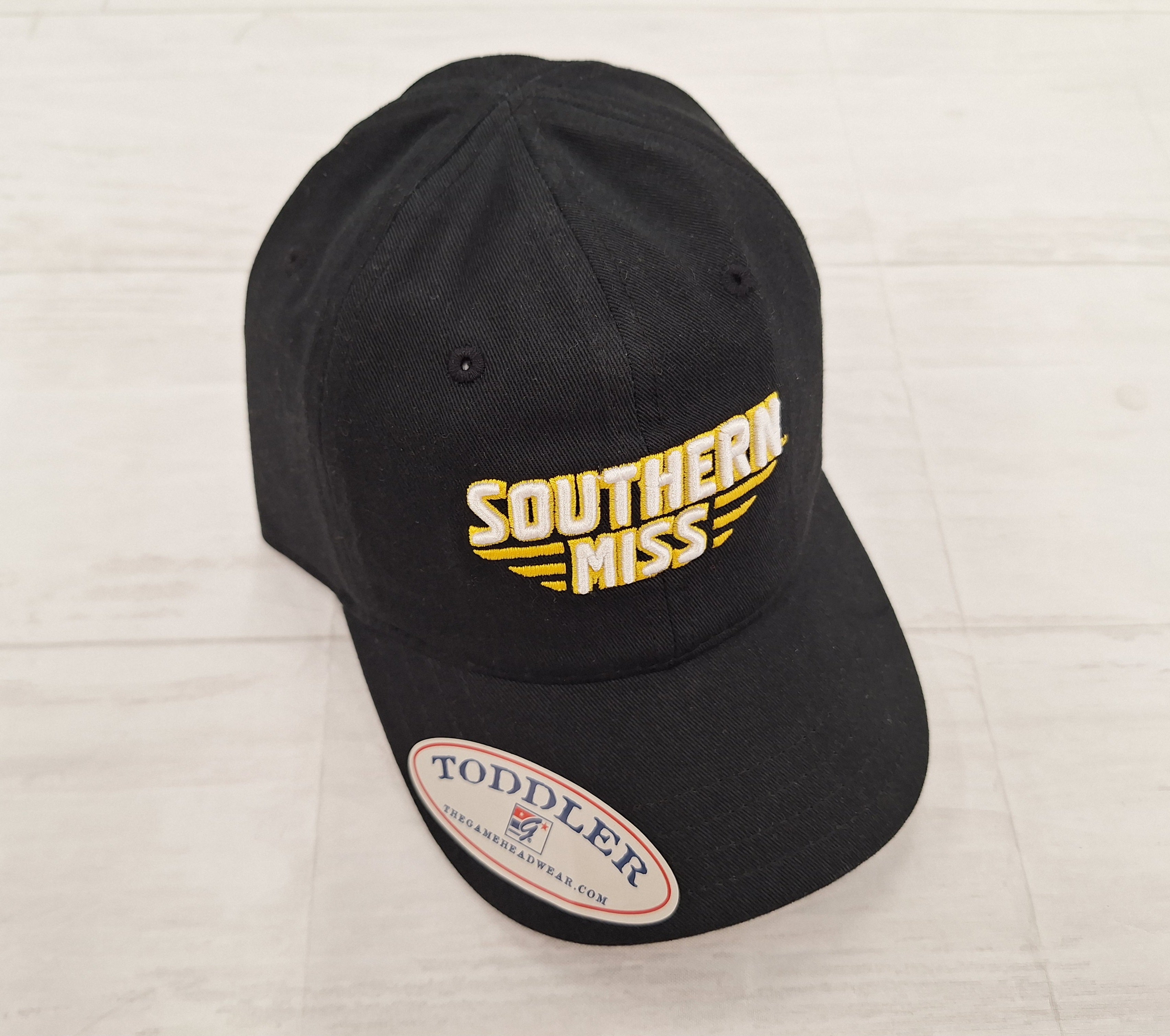 Toddler Cap Baseball Southern Miss Bars Adjustable