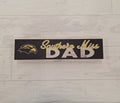Home Wooden Block with Eagle Head Southern Miss Dad