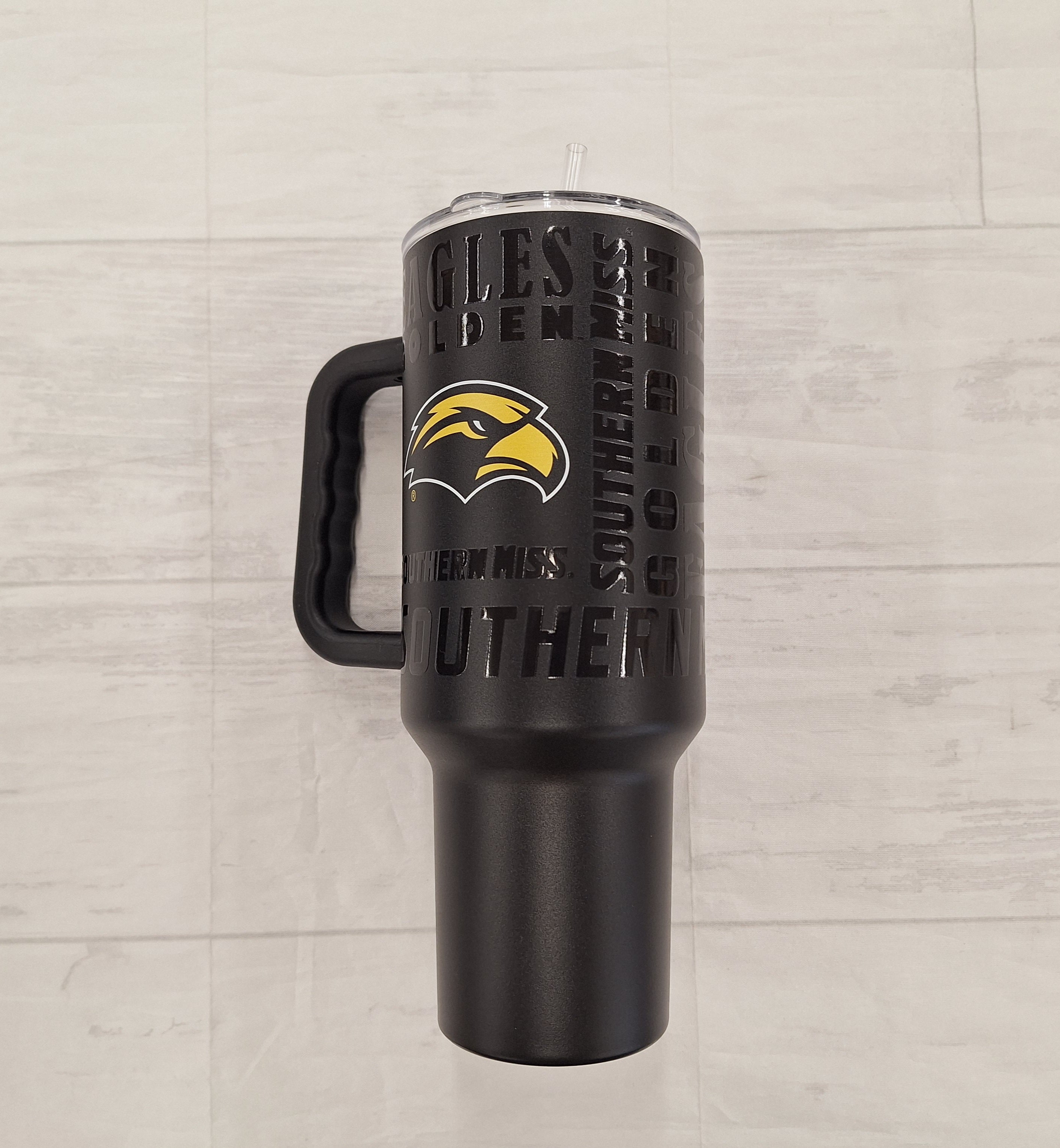Water Bottle Flipside Powdercoat with Various Logos and Handle