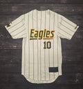 Youth Jersey Baseball Pinstripe with Eagles 10