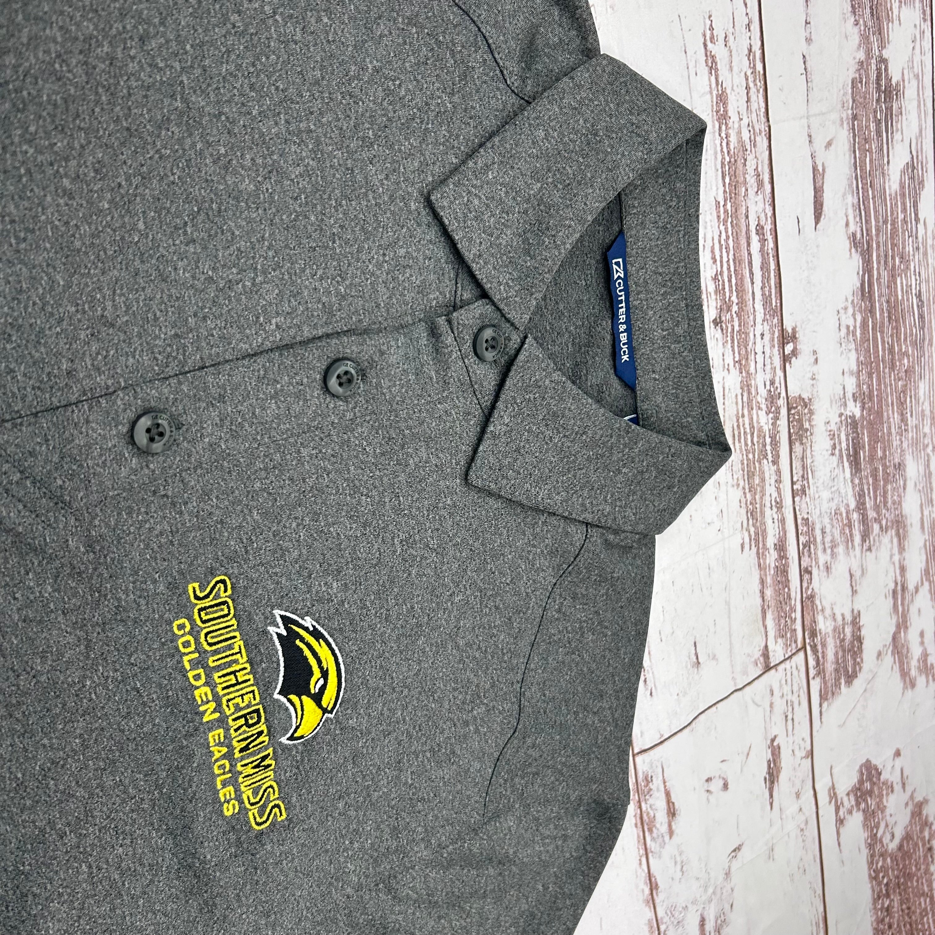 Cutter & Buck Men's Forge Eco Recycled Polo with Wordmark