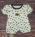 Atlanta Hosiery Co. Baby Polka Dot Romper Eagle Head