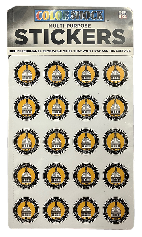 Sticker Sheet Southern Miss Seal 24-Sheet
