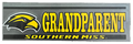 Auto Decal Eagle Head Grandparent Over Southern Miss