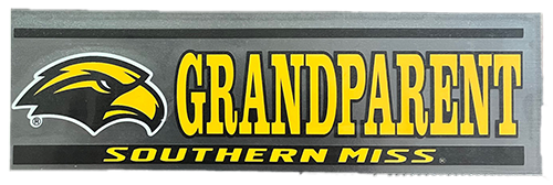 Auto Decal Eagle Head Grandparent Over Southern Miss
