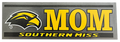 Auto Decal Eagle Head Mom Over Southern Miss