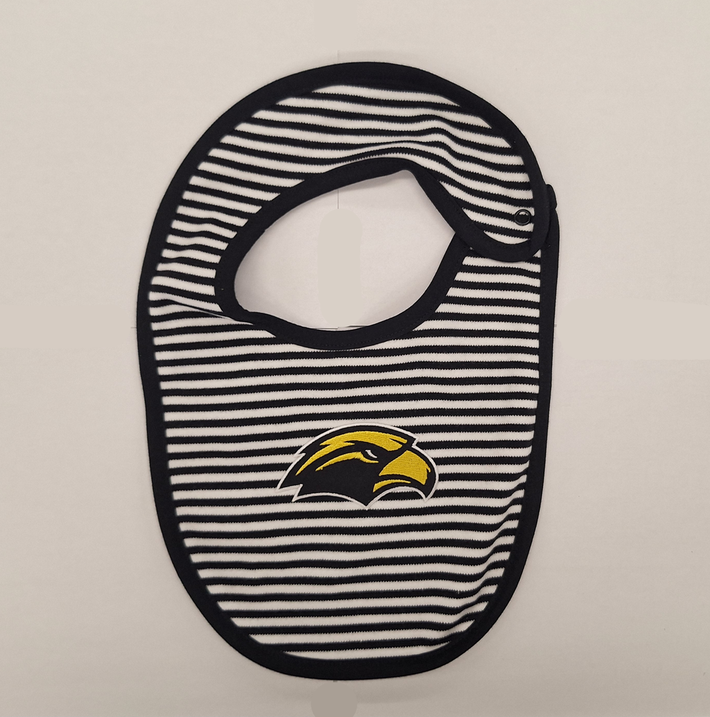 Baby Bib Stripe Eagle Head