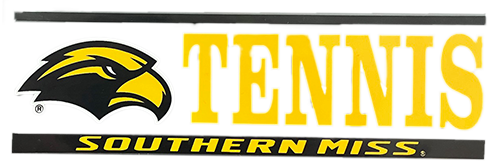 Auto Decal Eagle Head Tennis