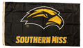 House Flag 3' X 5' Double Sided Eagle Head Southern Miss