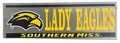 Auto Decal Lady Eagles Southern Miss