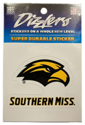 3" Eagle Head Dizzler with Southern Miss Wordmark