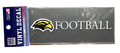 Auto Decal 6" Eagle Head Football