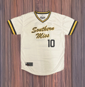 Jersey Baseball V-neck Southern Miss Script 10