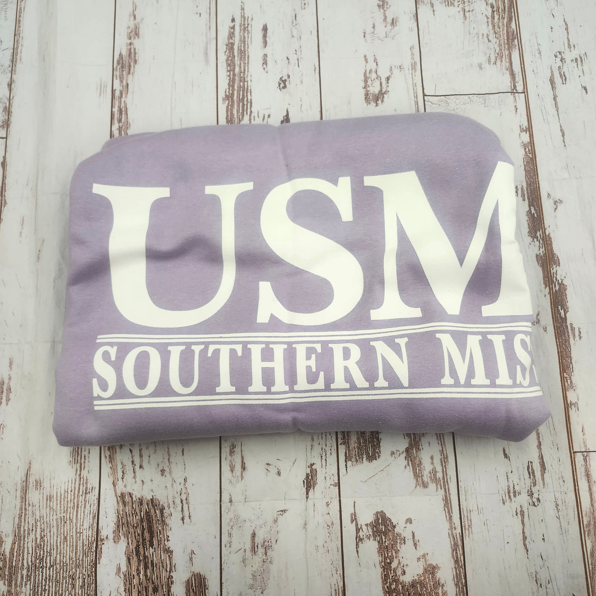 Pro-Weave Sweatshirt Blanket with USM and Southern Miss Bars