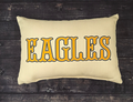 Pillow Linen Traditional Eagles Boy Font