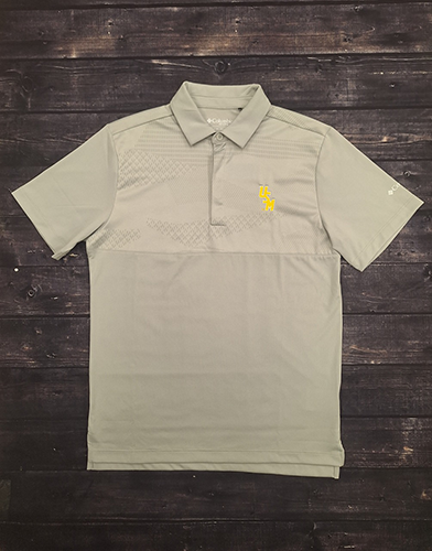 Columbia Polo Men's Short Sleeve Walk It In Stacked USM