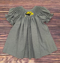 Baby Smocked Dress Eagle Head