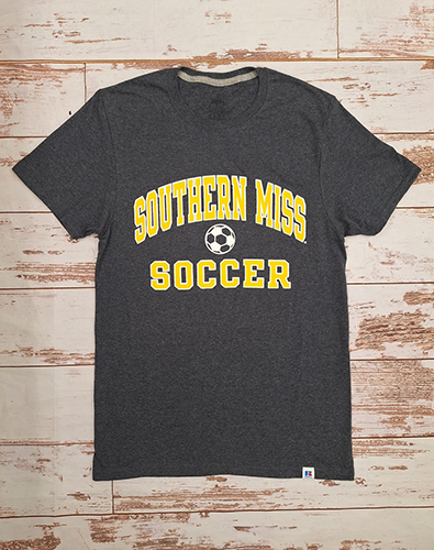 T-Shirt Short Sleeve Soccer Emblem