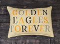 Pillow Linen Golden Eagles Forever