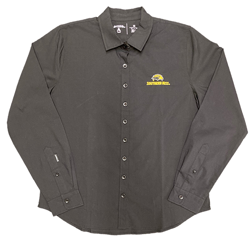Antigua Button Down Women's Flight Eagle Head Southern Miss