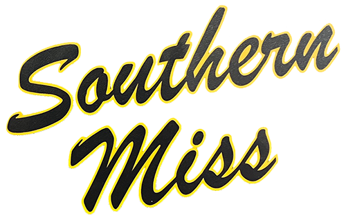 Auto Decal Southern Miss Script