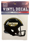 Auto Decal 3" Helmet Southern Miss Bars Vinyl