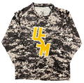 Youth T-Shirt Long Sleeve Digital Stacked USM