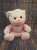 Toy Bear FluFull Fronty 9" with T-Shirt Pink