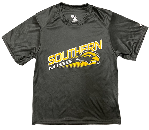 Youth T-Shirt Short Sleeve B-Core Southern Miss Slant with Eagle Head