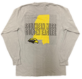 T-Shirt Long Sleeve Fight Song State of MS outline