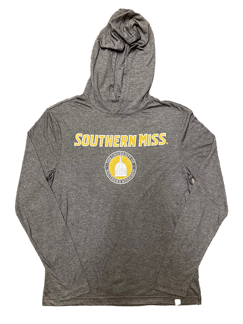 T-Shirt Long Sleeve Hooded You Rock Southern Miss Seal