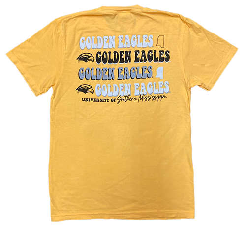 T-Shirt Short Sleeve Fullback Golden Eagles Times 4