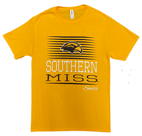 T-Shirt Short Sleeve Dripower Eagle Head Over Stripes
