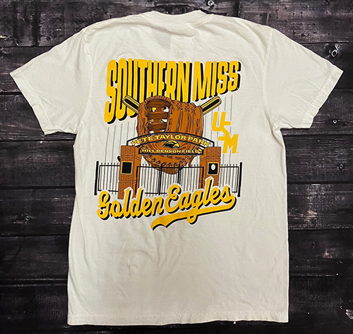 T-Shirt Short Sleeve Pinstripe Stadium Slant