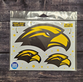 Auto Magnet Sheet 3PK Eagle Head 1 Lg 2 Med
