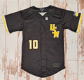 Jersey Baseball Stripes Stacked USM #10 Eagle Head