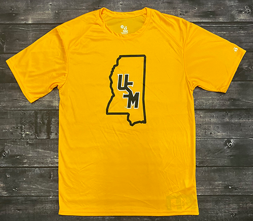 T-Shirt Short Sleeve Bcore Outline of MS Stacked USM