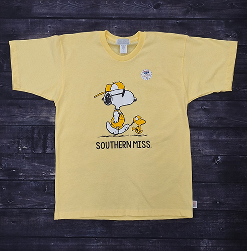 T-Shirt Short Sleeve Snoopy Woodstock