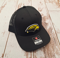 Cap Baseball Trucker Richardson Eagle Head Rubber Meshback