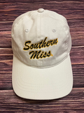 Youth Cap Baseball Smi Southern Missscript Black Adjustable