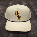 Performace Rope Billed Baseball Cap with Stacked USM and Laser Cut Back