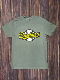 T-Shirt Short Sleeve Baseball Baseburg Gold