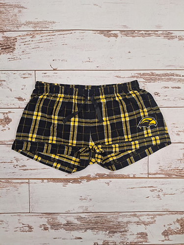 Short Women's Flannel Eagle Head