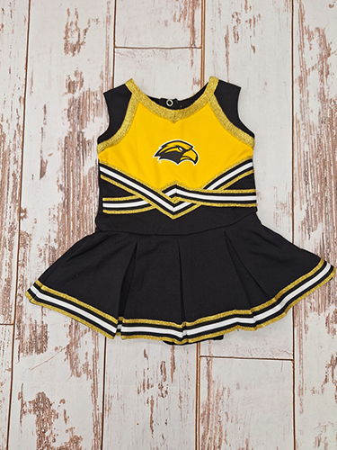 Colosseum Athletics Baby Lollipop Cheer Uniform with Eagle Head
