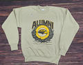 Sweatshirt Crewneck Collegiate Alumni Seal Eagle Head Laurel Est 1910